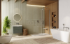 EXCELLENT Ortigo walk-in drzwi prysznicowe przesuwne 140x200 cm, powłoka Clean Control, chrom KAEX.5012.K.1400.CR
